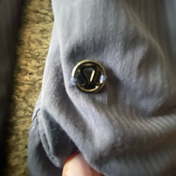 Lululemon 3/4 length effortless pinstriped jacket. - Picture 5 of 7